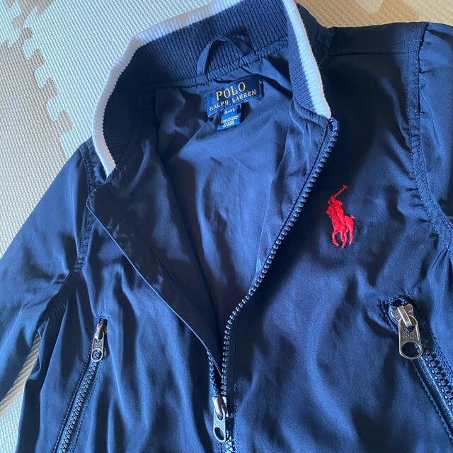 POLO RALPH LAUREN(ポロラルフローレン)のラルフローレン　ブルゾン　ジャケット　アウター　4t 110 キッズ/ベビー/マタニティのキッズ服男の子用(90cm~)(ジャケット/上着)の商品写真