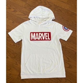 マーベル(MARVEL)のMARVEL フード付きTシャツ(Tシャツ(半袖/袖なし))