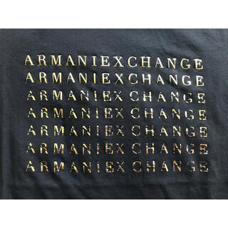 アルマーニエクスチェンジ(ARMANI EXCHANGE)のアルマーニエクスチェンジ　半袖　Tシャツ　ゴールドプリント(Tシャツ(半袖/袖なし))