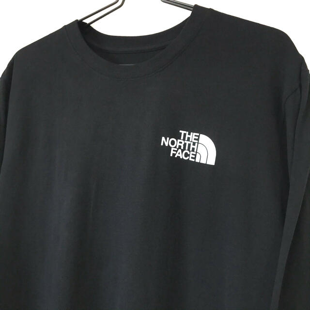 THE NORTH FACE(ザノースフェイス)のみにいさん専用  新品 ノースフェイス BOX ロンT 黒 白 3XL 4L メンズのトップス(Tシャツ/カットソー(七分/長袖))の商品写真