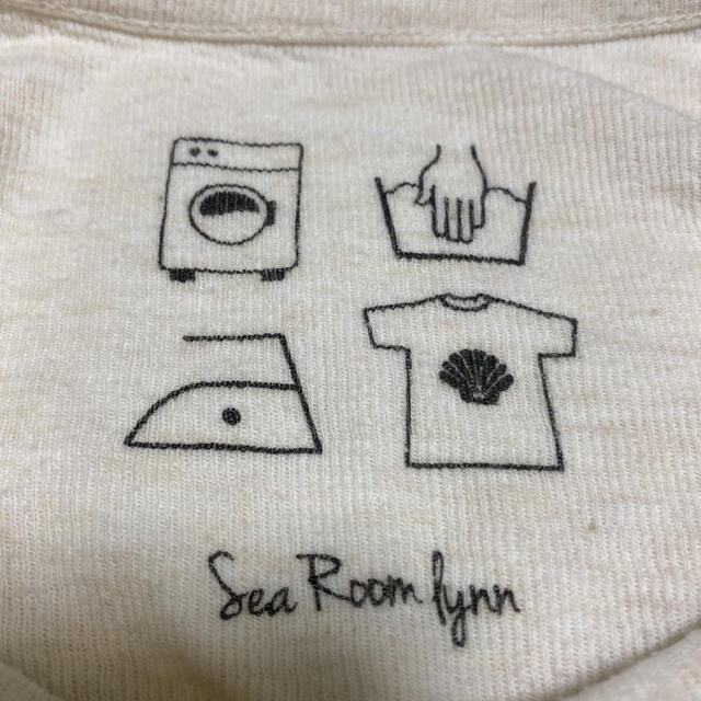 SeaRoomlynn(シールームリン)の最終値下げ美品☺︎シールームリンsearoomlynnコットン2FaceルーズT レディースのトップス(Tシャツ(半袖/袖なし))の商品写真