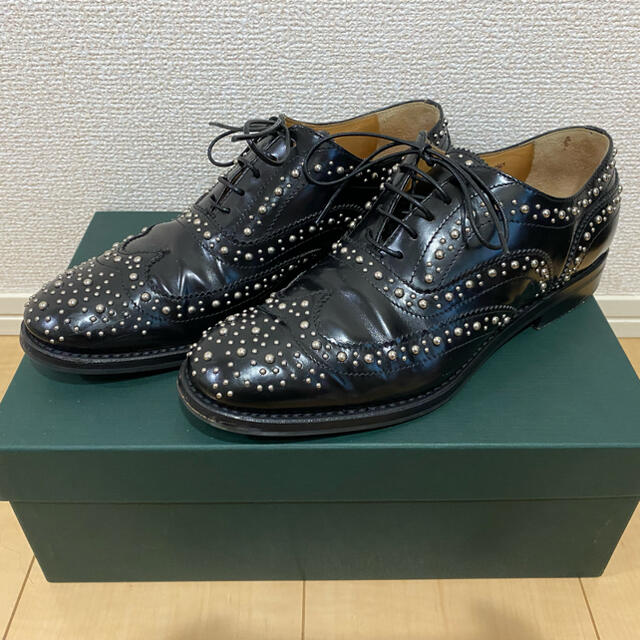 ❤️定価17万円❤️チャーチ☆バーウッド☆23.5cm☆BURWOOD MET2 【60