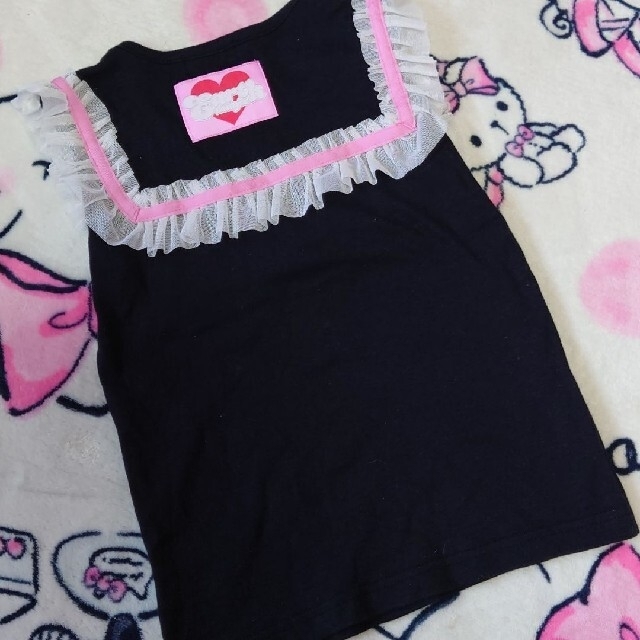 EARTHMAGIC(アースマジック)のEARTHMAGIC♥タンクトップ キッズ/ベビー/マタニティのキッズ服女の子用(90cm~)(Tシャツ/カットソー)の商品写真