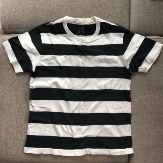 ムジルシリョウヒン(MUJI (無印良品))の無印良品　Tシャツ　ボーダー柄(Tシャツ/カットソー(七分/長袖))