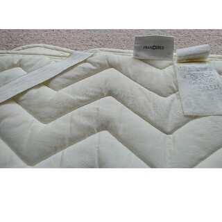 フランスベッド(フランスベッド)のフランスベッド クィーンサイズマットレスカバー  汗とりパッド付き(枕)