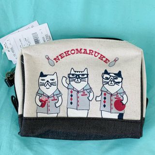 フェリシモ(FELISSIMO)の【新品】猫グッズ　NEKOMARUKE ポーチ(ポーチ)