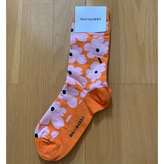 マリメッコ(marimekko)の新品　マリメッコ  靴下　レディース　23.5〜24.5cm(ソックス)