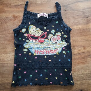 ヒステリックミニ(HYSTERIC MINI)のヒスミニ　バス柄キャミソール(Tシャツ/カットソー)