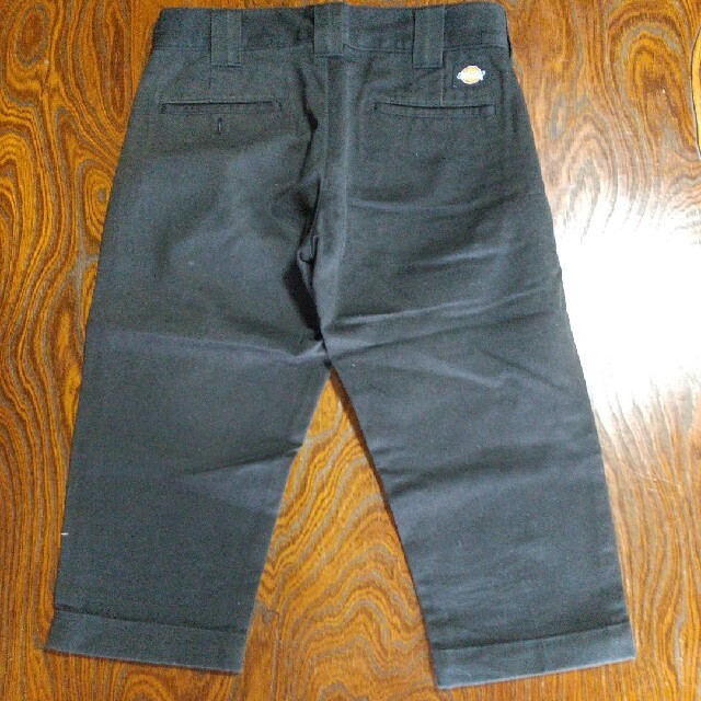Dickies(ディッキーズ)のディッキーズ  7分丈ブラックパンツ メンズのパンツ(ショートパンツ)の商品写真
