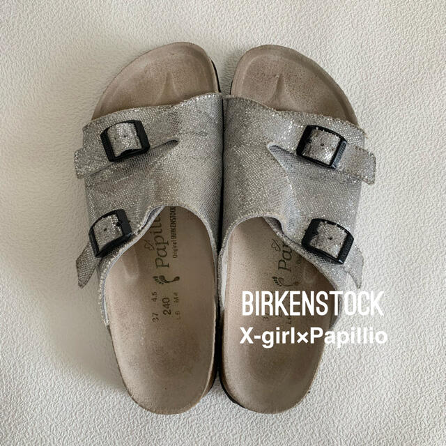 BIRKENSTOCK(ビルケンシュトック)のBIRKENSTOCK X-girl×Papillio レディースの靴/シューズ(サンダル)の商品写真