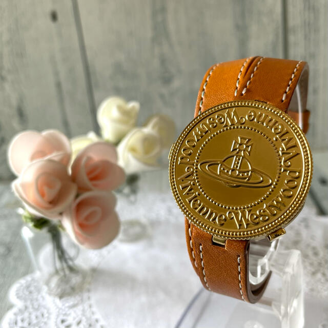 Vivienne Westwood(ヴィヴィアンウエストウッド)の【電池交換済み】 ヴィヴィアン 腕時計 VW-78B6 コインウォッチ メンズの時計(腕時計(アナログ))の商品写真
