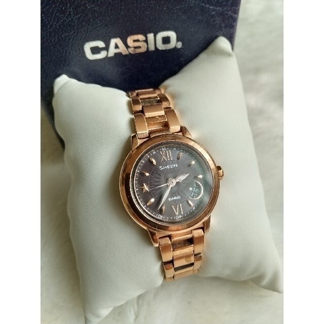 カシオシーン CASIO SHEEN 電波ソーラー レディース