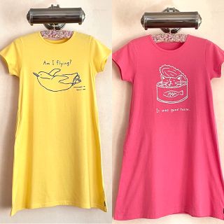 ベルメゾン(ベルメゾン)の【2枚組】ベルメゾンkids Tシャツワンピース150(Tシャツ/カットソー)