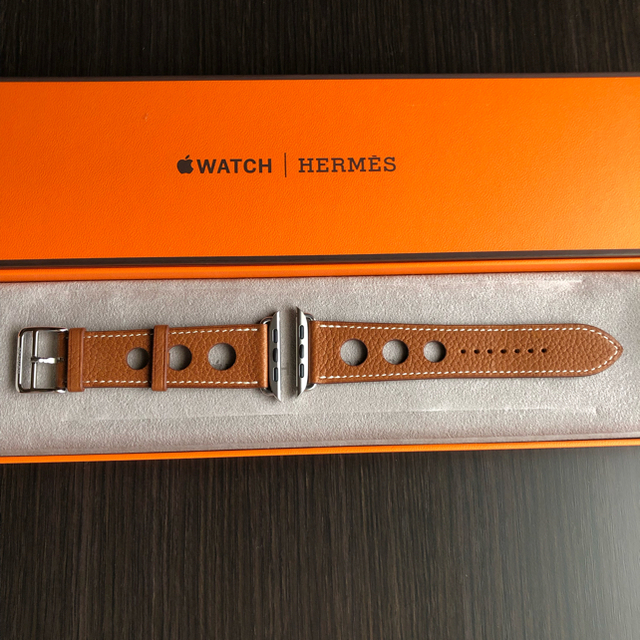 その他未使用 Apple Watch Hermes レザーバンド 44mm