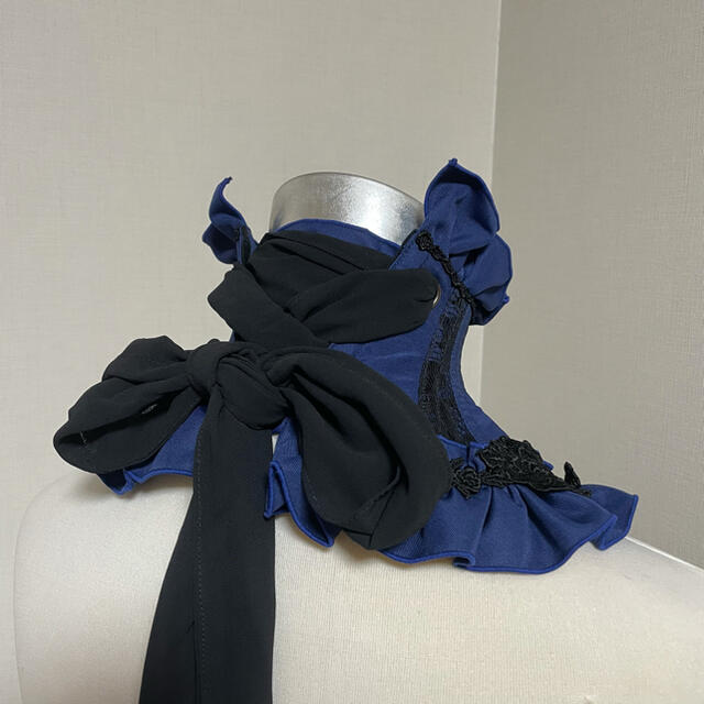 alice auaa(アリスアウアア)のVertu noir ネックコルセット ブルー系 レディースのファッション小物(その他)の商品写真