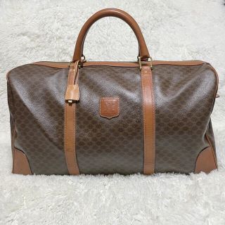 セフィーヌ(CEFINE)のCELINE セリーヌ ボストンバッグ マカダム ヴィンテージ トラベルバッグ(ボストンバッグ)