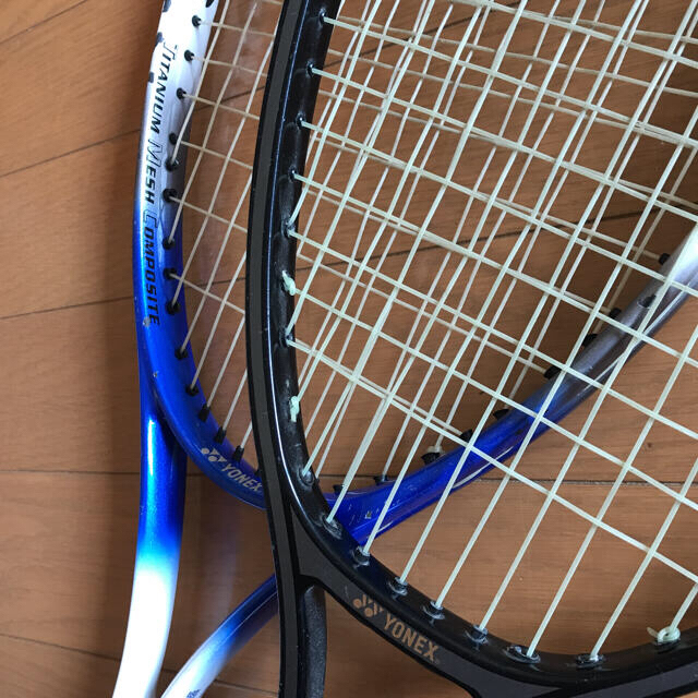 軟式 テニス ラケット 2本 セット YONEX prince