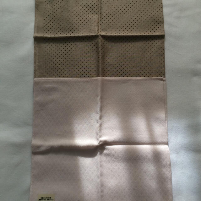 MUJI (無印良品)(ムジルシリョウヒン)の無印 MUJI ハンカチ 2枚セット レディースのファッション小物(ハンカチ)の商品写真