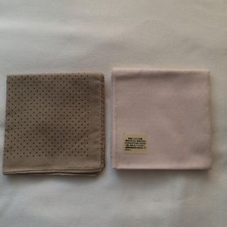 ムジルシリョウヒン(MUJI (無印良品))の無印 MUJI ハンカチ 2枚セット(ハンカチ)