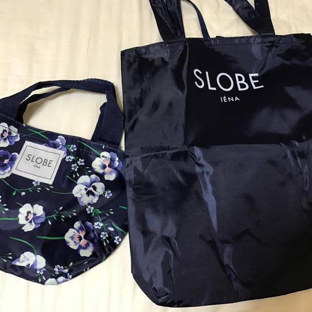 SLOBE IENA(スローブイエナ)のIENA 花柄トート＆折りたたみエコバッグ レディースのバッグ(エコバッグ)の商品写真