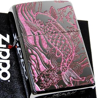 ジッポー(ZIPPO)の『送料無料』ZIPPO 両面/別柄◇昇鯉 新品/ジッポ(タバコグッズ)