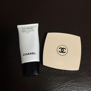 シャネル(CHANEL)のシャネルCCクリーム10ベージュ＋おまけにフェイスパウダー(BBクリーム)