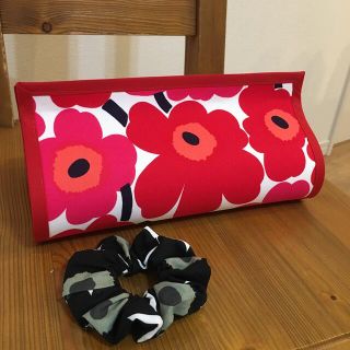 マリメッコ(marimekko)のハンドメイド  ボックスティッシュケース　マリメッコ 生地(インテリア雑貨)