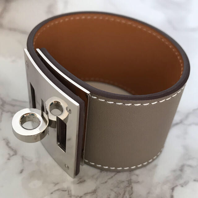 激安価格の Hermes - 未使用 HERMES ケリードッグ エトゥープ シルバー