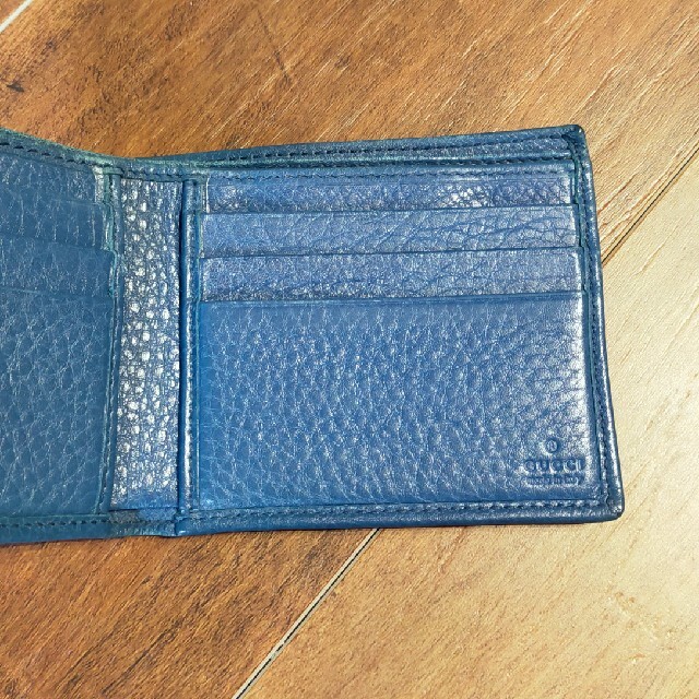 Gucci(グッチ)の財布　GUCCI　グッチ　メンズ　青 メンズのファッション小物(折り財布)の商品写真