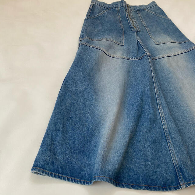 Drawer - ドゥロワー ロングスカート デニム 夏服 フレア 日本製の通販 