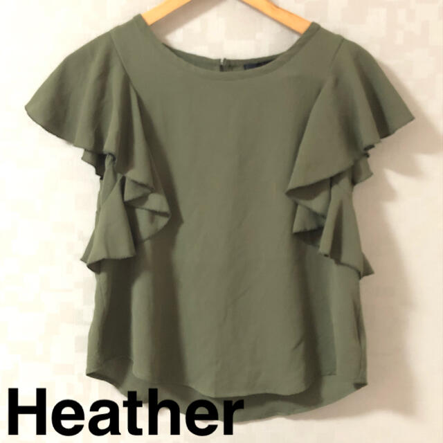 heather(ヘザー)のHeather トップス　カットソー レディースのトップス(カットソー(半袖/袖なし))の商品写真