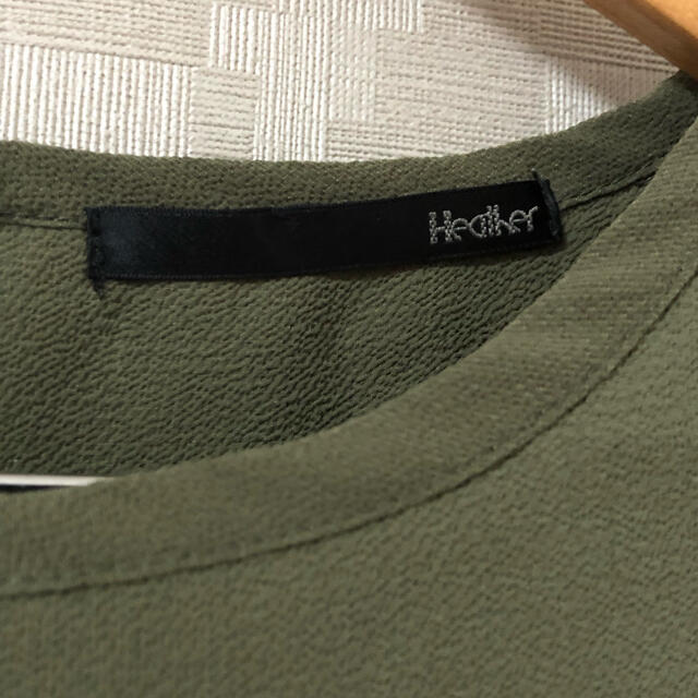 heather(ヘザー)のHeather トップス　カットソー レディースのトップス(カットソー(半袖/袖なし))の商品写真