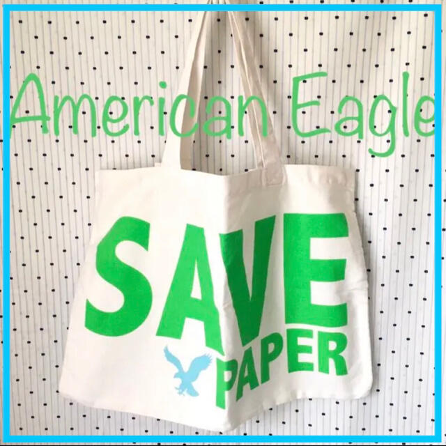 American Eagle(アメリカンイーグル)のAmerican Eagle アメリカンイーグルUS限定サマートートバッグ レディースのバッグ(トートバッグ)の商品写真
