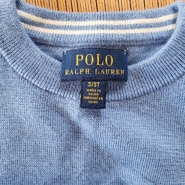 POLO RALPH LAUREN(ポロラルフローレン)のセポジロー様　ポロラルフローレン　ニット　3/3T キッズ/ベビー/マタニティのキッズ服女の子用(90cm~)(ニット)の商品写真