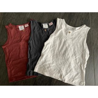 ザラ(ZARA)のZARA タンクトップ３枚セット(Tシャツ/カットソー)