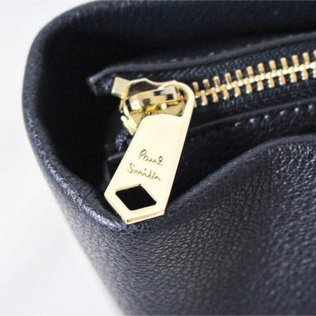 Paul Smith(ポールスミス)の《ポールスミス》新品 レザートートバッグ ビジネスバッグ Ａ4収納可 紺 メンズのバッグ(トートバッグ)の商品写真