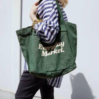 ドゥーズィエムクラス(DEUXIEME CLASSE)のDeuxieme Classe SKIN/スキン MARKET TOTE バッグ(トートバッグ)