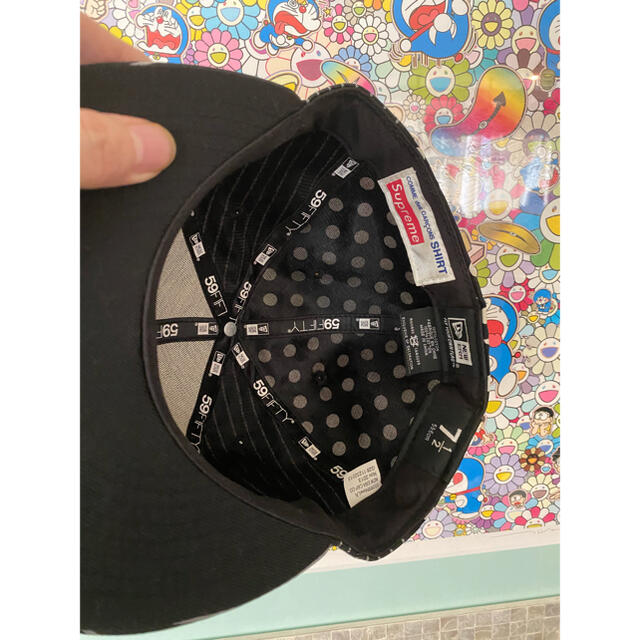 Supreme(シュプリーム)のシュプリーム　コムデギャルソンシャツ　box logo cap メンズの帽子(キャップ)の商品写真