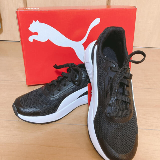 PUMA(プーマ)の新品未使用　プーマ　PUMA キッズ　スニーカー　シューズ キッズ/ベビー/マタニティのキッズ靴/シューズ(15cm~)(スニーカー)の商品写真