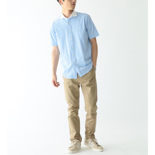 FRED PERRY(フレッドペリー)のFRED PERRY × BEAMS / 別注 カッタウェイ ポロシャツ メンズのトップス(シャツ)の商品写真