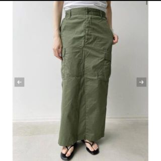 アパルトモンドゥーズィエムクラス(L'Appartement DEUXIEME CLASSE)のアパルトモン【CIOTA/シオタ】Cargo Maxi Skirt 38(ロングスカート)