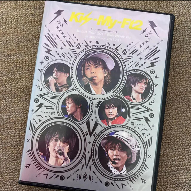 Kis-My-Ft2(キスマイフットツー)のKis-My-Ft2❤Everyday Go at 横浜アリーナ DVD エンタメ/ホビーのDVD/ブルーレイ(ミュージック)の商品写真