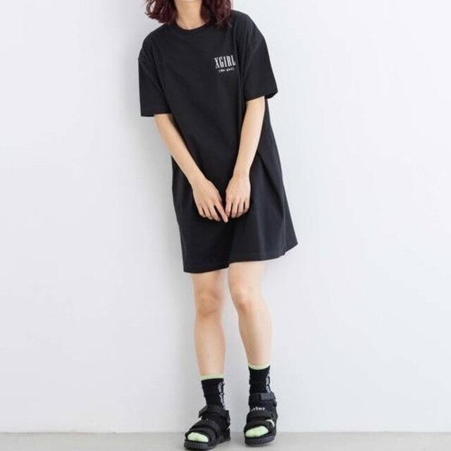 Xgirl Tシャツ ワンピース 黒