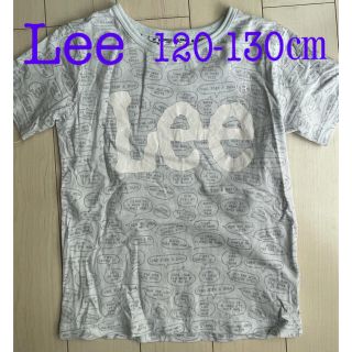 リー(Lee)のLee 130㎝ Tシャツ 薄い水色 ロゴT(Tシャツ/カットソー)