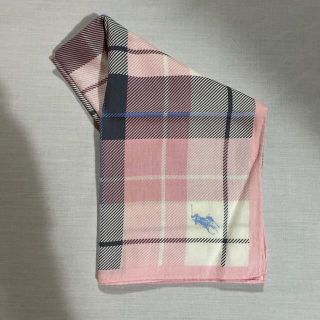 ポロラルフローレン(POLO RALPH LAUREN)のラルフローレン　ハンカチ　中古品　チェック　　#864(ハンカチ/ポケットチーフ)