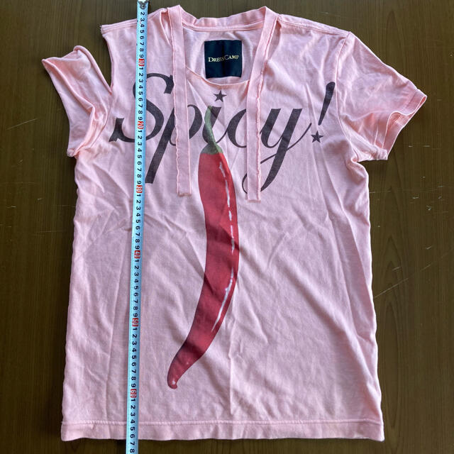 DRESSCAMP(ドレスキャンプ)のドレスキャンプ　片袖切り落とし変形カットソー　サイズ46 メンズのトップス(Tシャツ/カットソー(半袖/袖なし))の商品写真