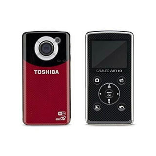 トウシバ(東芝)の東芝TOSHIBAビデオカメラ Camileo Air10 SDカード付き 新品(コンパクトデジタルカメラ)