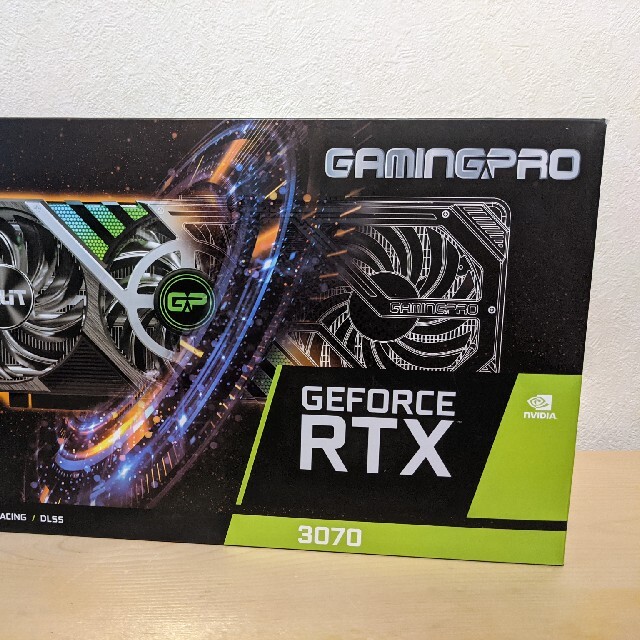 動作品 palit GeForce RTX 3070 OC 8GB