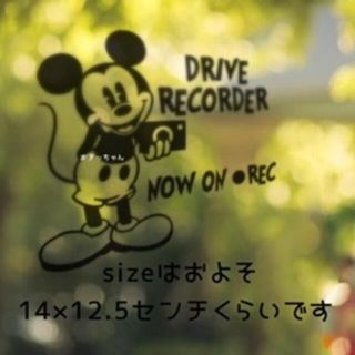 ドラレコ  ステッカー(車外アクセサリ)