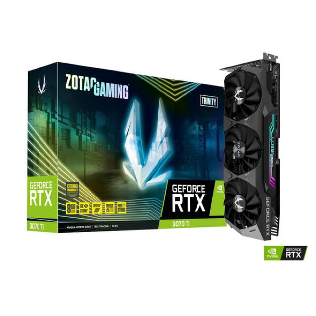 【新品・未開封】RTX 3070 Ti Trinity ZT-3070Ti-8G